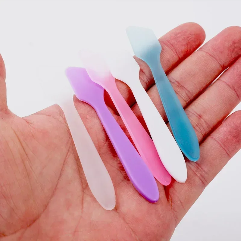 100 pçs espátula de maquiagem máscara cosmética espátula cremes descartáveis espátulas de mistura colher diy ferramentas cosméticas para mistura e amostragem