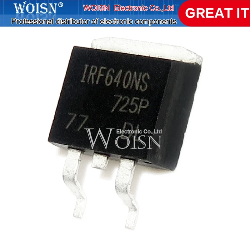 10PCS IRF640NS F640S TO-263