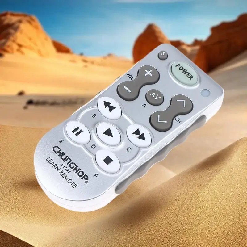 11-Key Universal IR Learning Remote - Copy Function for TV, Air Conditioners & More, Easy Setup