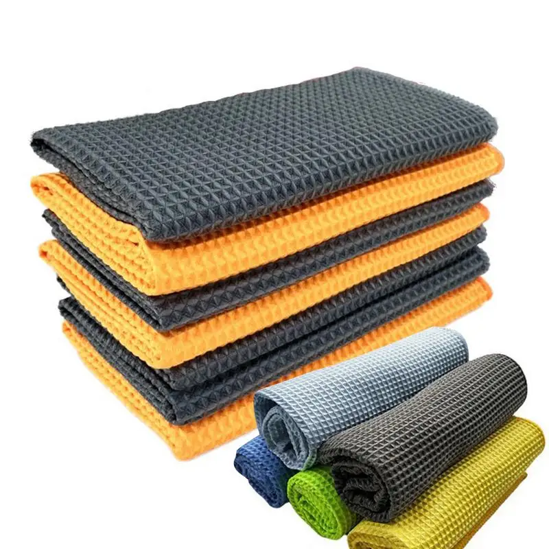 

Microfiber Car Wash Towel Super Absorbent Car Cleaning Detailing Cloth Auto Body Polishing Drying Cloth Car cleaning tools