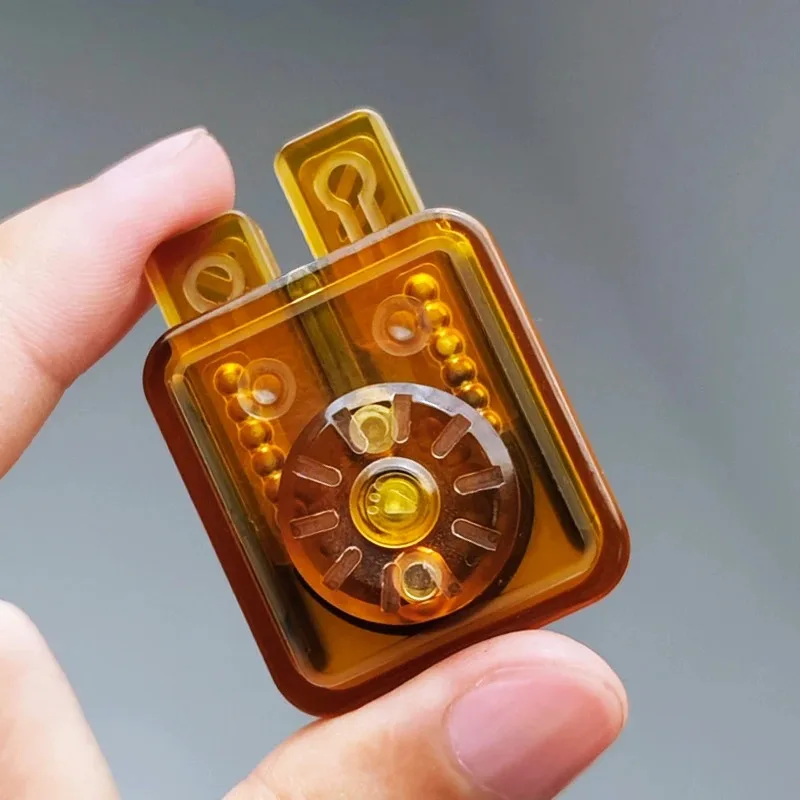 Phonograph EDCPEI Mechanical Pressing Ding Ding Paragraph Fingertip Push Card Decompression Desktop Toy