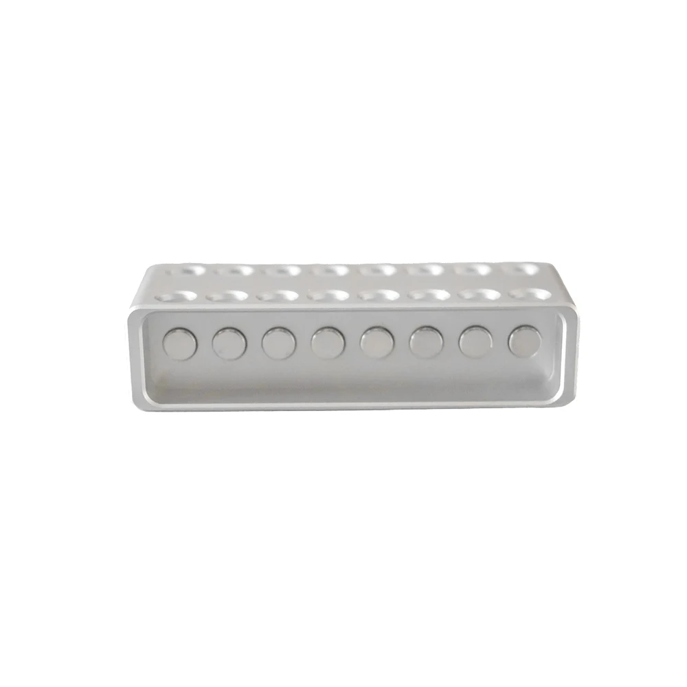

0.2ml PCR Tube Magnetic Stand, Aluminum Alloy Beads Separator for Molecular Biology Lab
