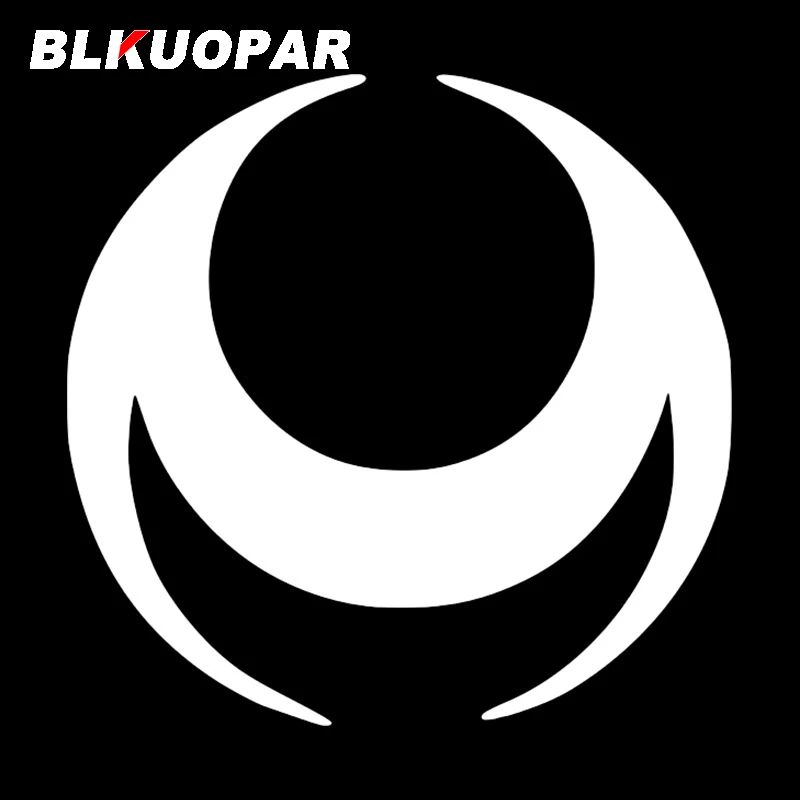 BLKUOPAR Japanese Symbols Car Sticker Sunscreen Creative Funny Simple Decal Windshield Motorcycle Surfboard Car Door Protector