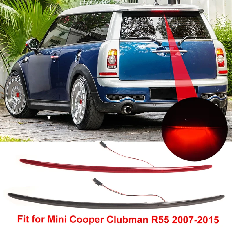 

Car LED Third Brake Light High Mounted Stop Lamp Rear Brake Warning Lamp Fit for Mini Cooper Clubman R55 2007-2015