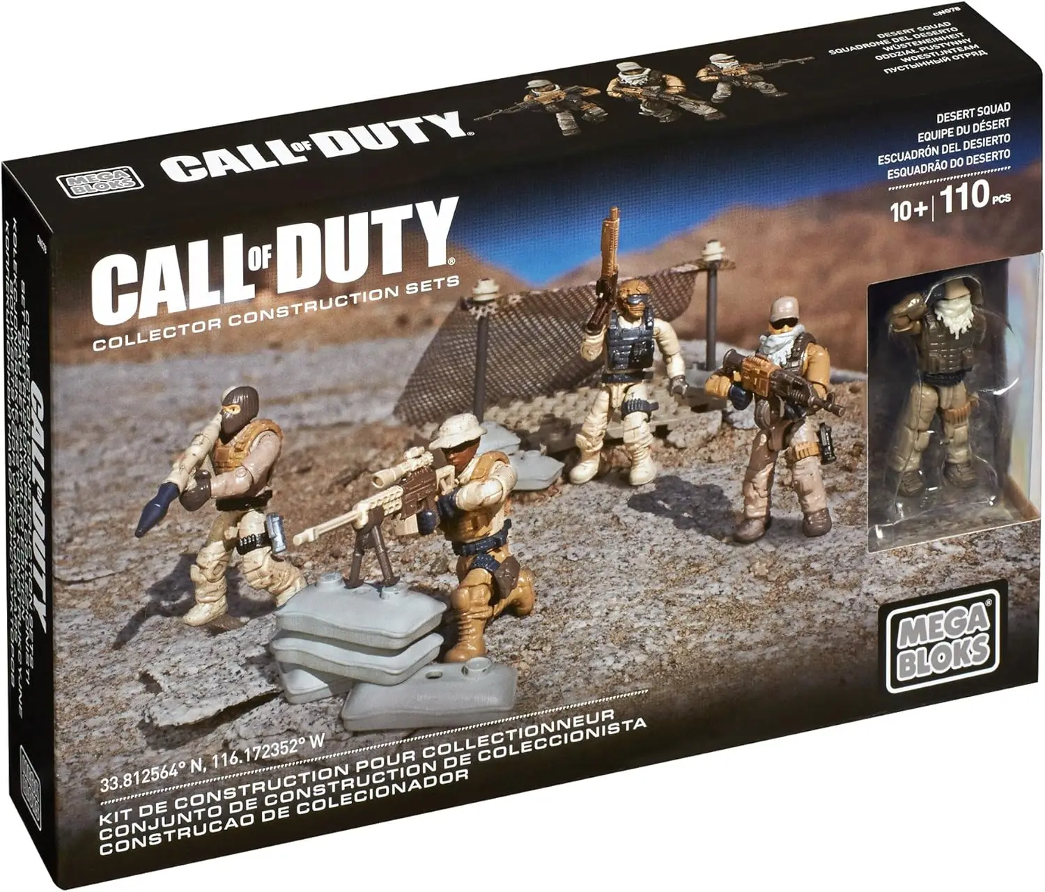 Mega Construx Black Series - WWII Winter Crate - 31 Pieces in at € 87, Rating: 5
