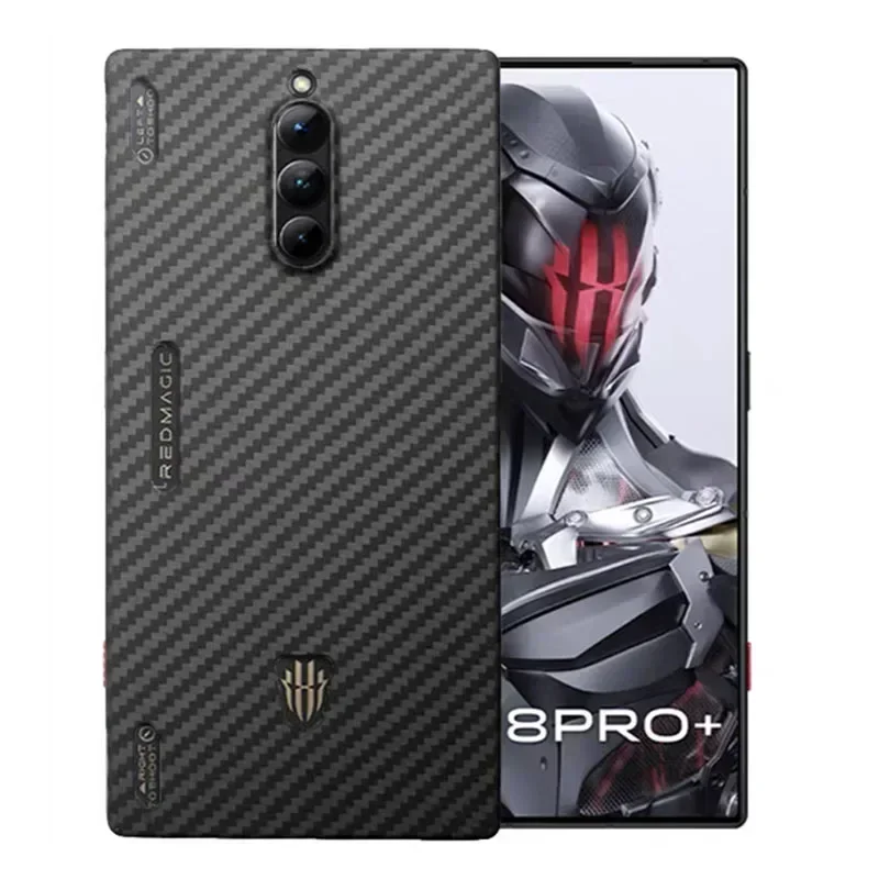 Shockproof Carbon Fiber Case for Nubia Red Magic 8Pro /8 Pro Plus Aramid Fiber Phone Cover for  Red Magic 8SPro/8SPro Plus Cover