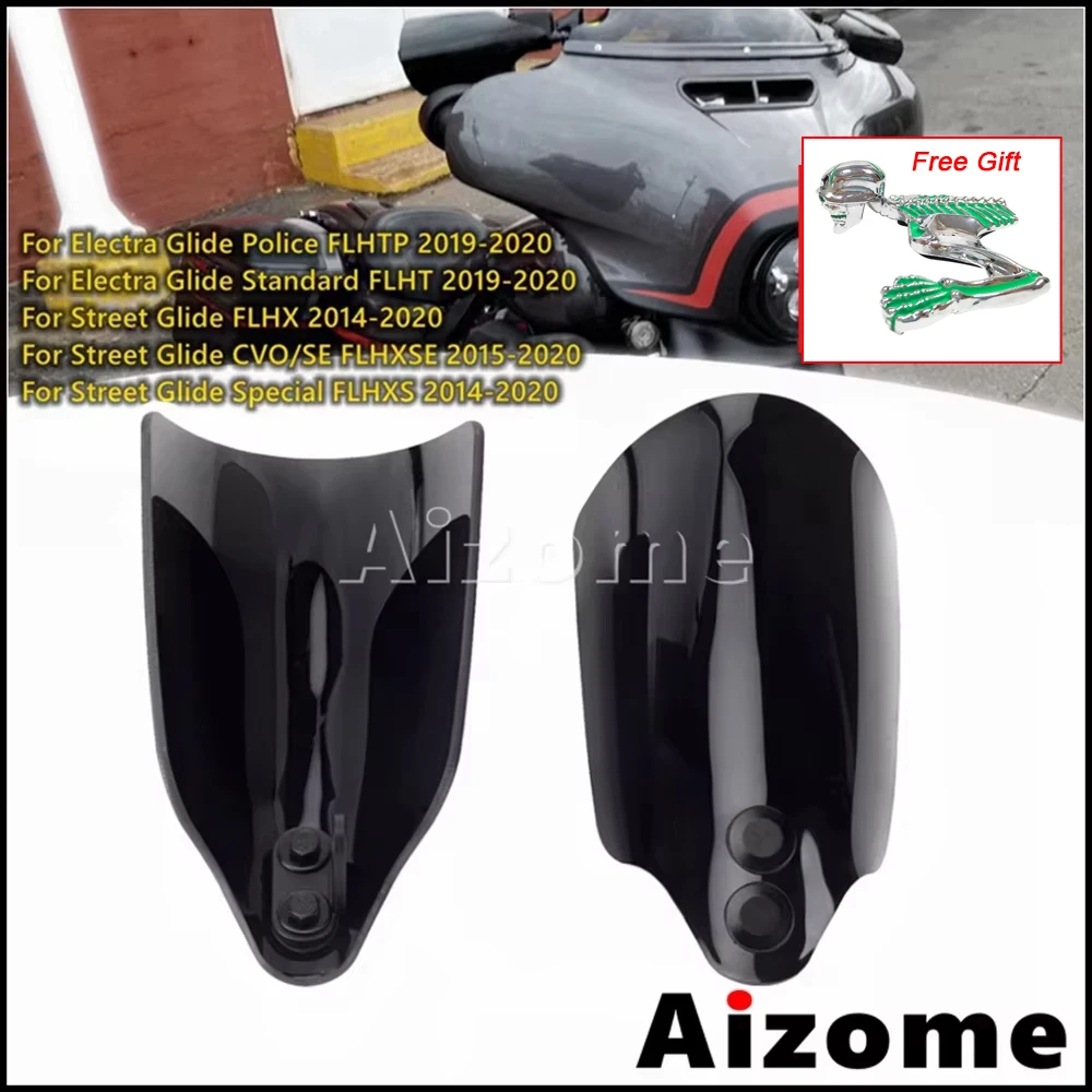 

Motorcycle Hand Shield Guard For Harley Electra Glide FLHT FLHTP Street Glide FLHX FLHXSE FLHXS PC Touring Handguards 2014-2020