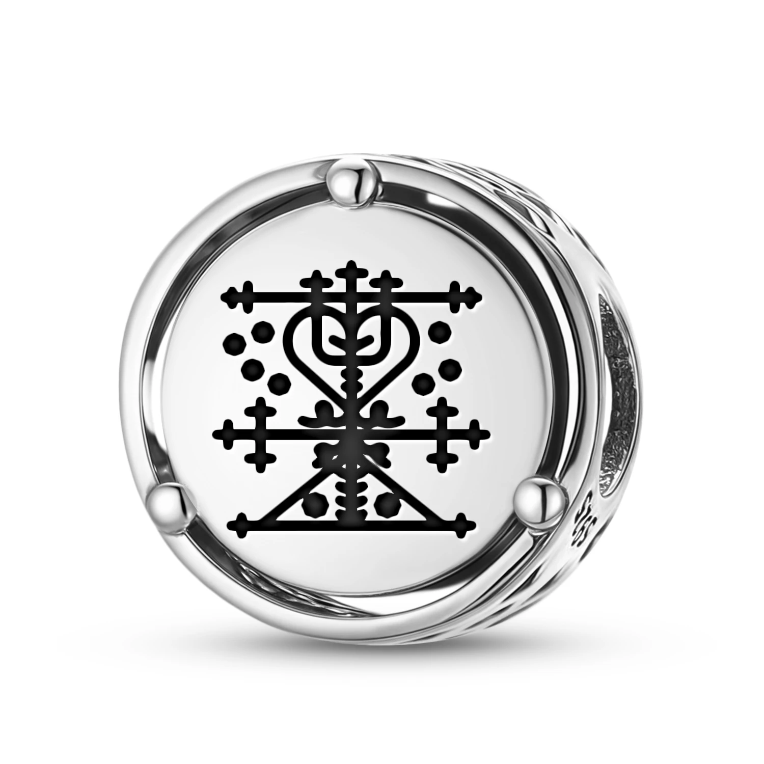 

Шарм из стерлингового серебра 925 пробы «Маман Брежон» (Центральная Америка), подходит для оригинальных браслетов, аксессуары для самостоятельного изготовления украшений, семейный бусинный шарм