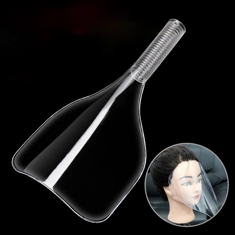 

Transparent plastic haircut hair spray face shield hairstyle cushion salon hairstyle waterproof protective cover face protection