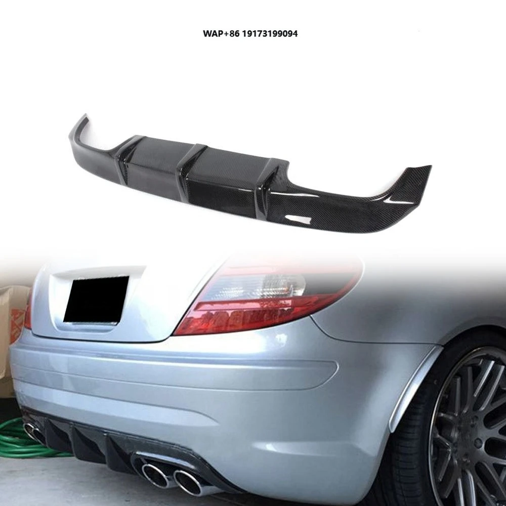 

Carbon Fiber Rear Bumper Lip Diffuser Spoiler for SLK R171