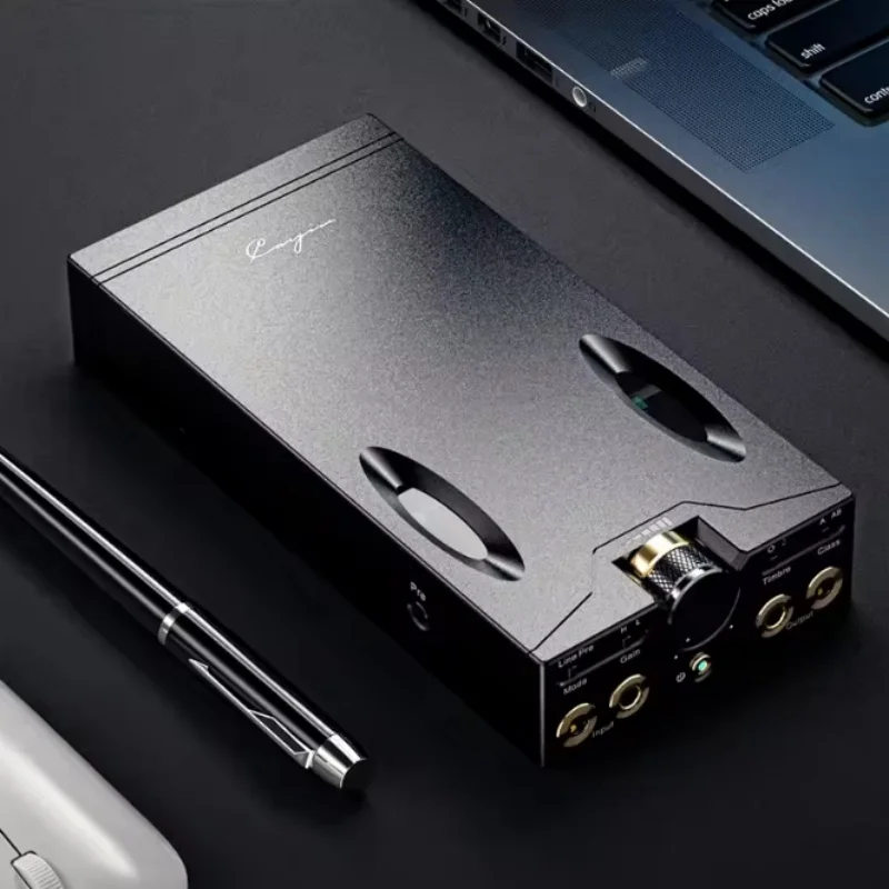 Cayin C9 Amplificatore per cuffie portatile a tubo bilanciato Classe A e supporto selezione AB Modulo batteria rimovibile BAL da 3,5 mm SE 4,4 mm