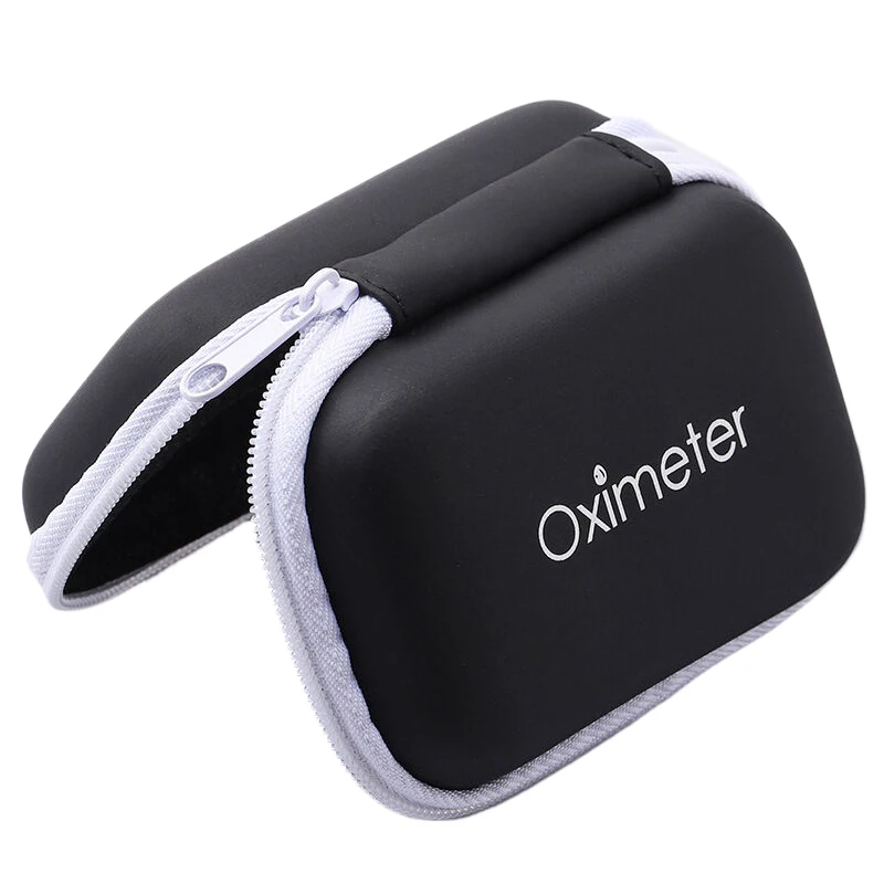 EVA Neutral Oximeter Zipper Storage Bag Oximeter Storage Box Oximeter Cover Kit Bag Protection Bag Tool Bag