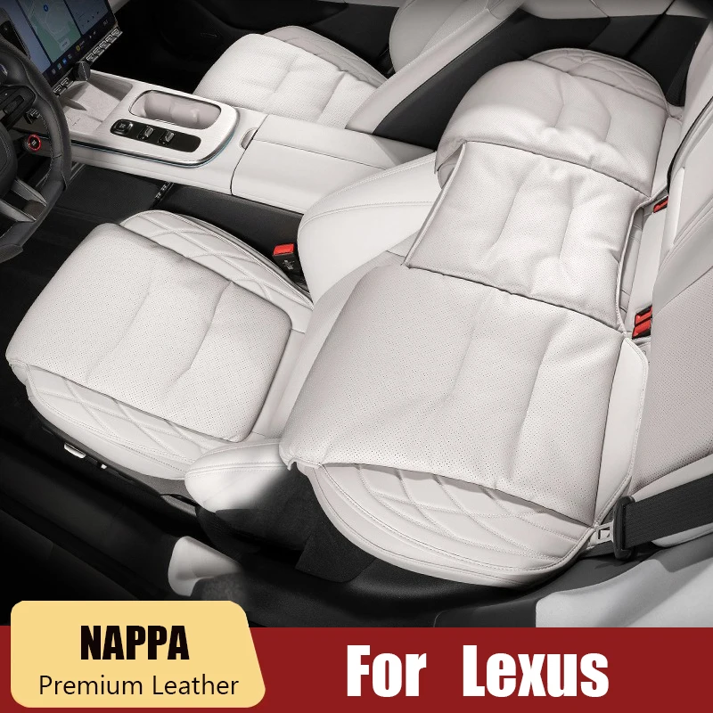 Car Seat Legs Support Extension NAPPA Leather Car Extended Seat Cushion For Lexus ES LS GS LX RX For Driving Automotive Parts