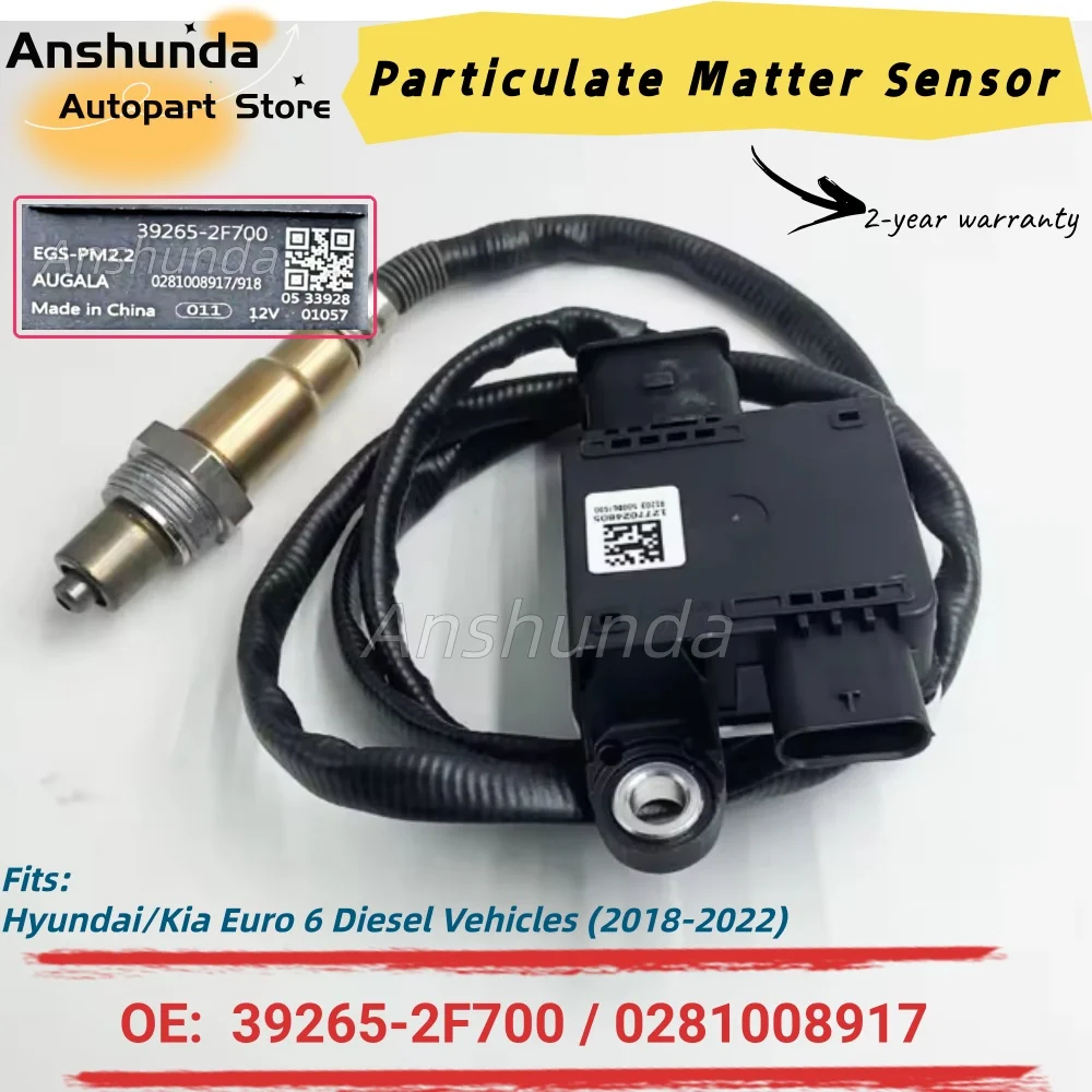 

OEM Grade PM Particulate Sensor 39265-2F700 0281008917 For Hyundai Kia Diesel