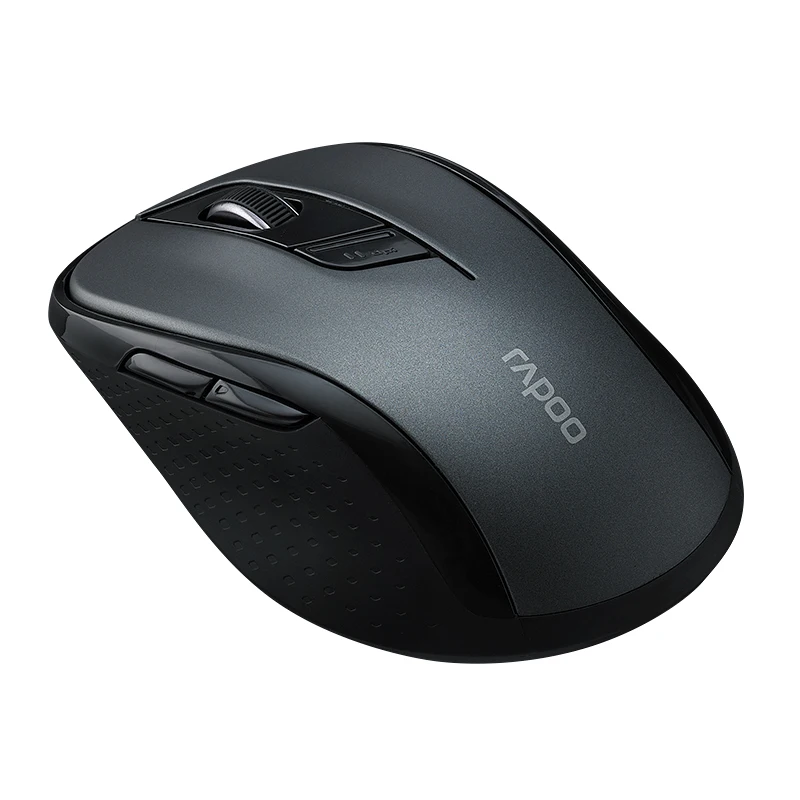 Rapoo M500S Multi-mode Silent Wireless Charging Mouse with 1600DPI Easy Switch 3 Devices Connect