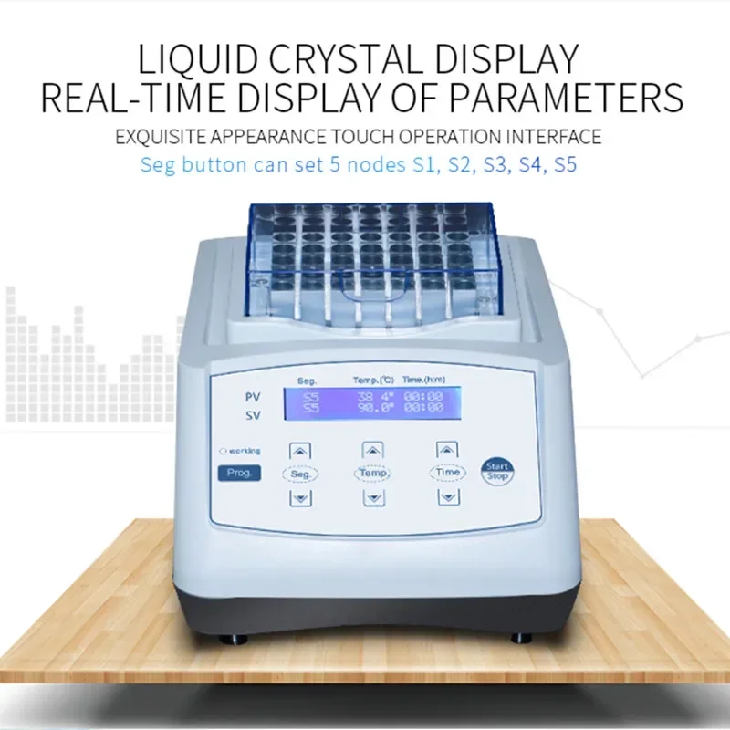 

Лабораторный цифровой тепловой охлаждающий термошейкер для сухой ванны, инкубатор С центрифугой, пробирка с блоком