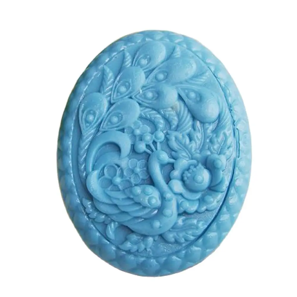 Handmade Soap Silicone Mould Butterfly Flower Fish Bird Oval Shapes for Chocolate Candy Baking Kitchen Tool