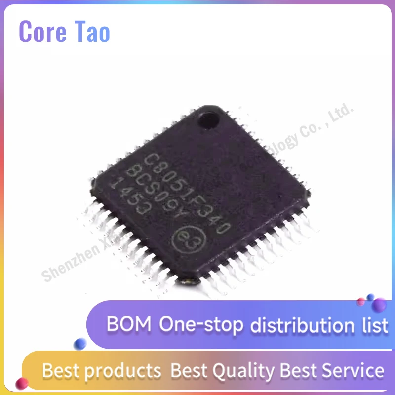 1 teile/los C8051F340-GQR c8051f340 QFP-48 8-Bit-Mikrocontroller-Chip auf Lager