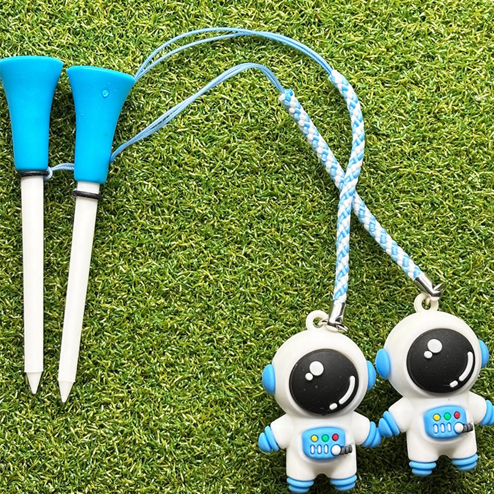 Cartoon Golf Ball Support Tees Golf Practice Multifunctional Tool Functional Golf Tee Suitable for Enhance Golfing Experience