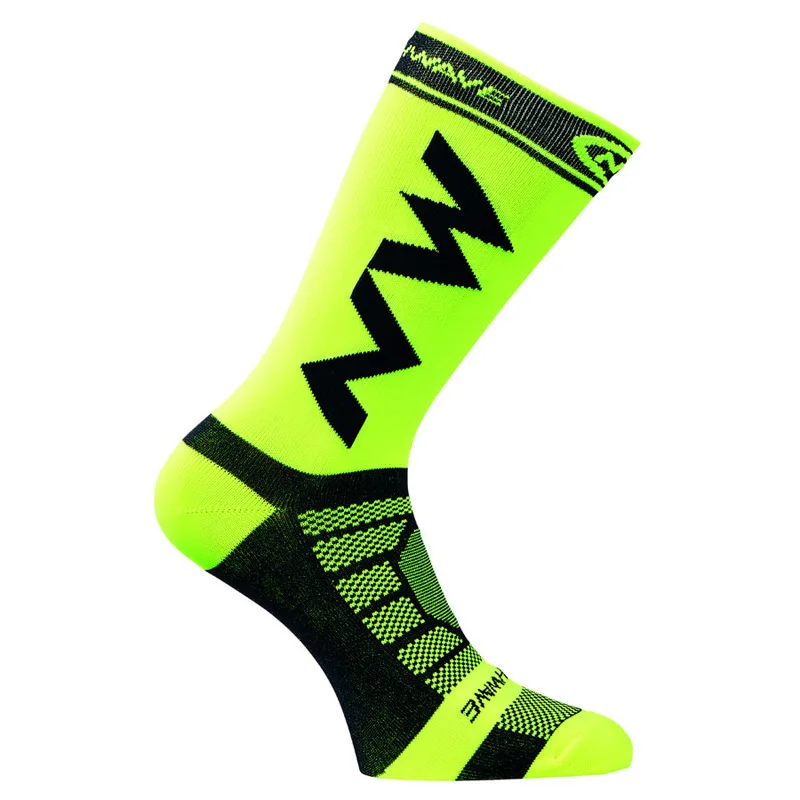 Chaussettes de sport professionnelles respirantes, flambant neuves, pour vélo de route, course en plein air, cyclisme