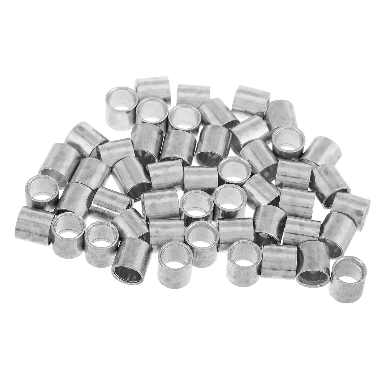 ปลอกลูกปืนสเก็ตบอร์ด 50 ชิ้น ตัวล็อคลูกปืน ตัวกันสั่นล้อ ตัวยึดลูกปืนสเก็ตบอร์ด อะไหล่ทดแทน