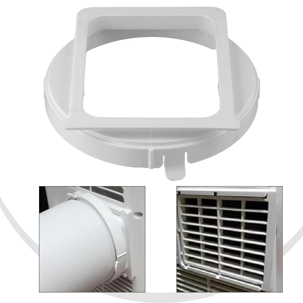 Adaptador de manguera para aire acondicionado portátil Comfee, con interfaz cuadrada a redonda, conector de tubo de escape de 5,9 pulgadas de diámetro