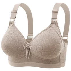 Large Size Full Cup Comfortable Women's Bra No Steel Ring Sweat-absorbing Top Sexy Thin Mold Cup Soft Bras for Women Brasieres