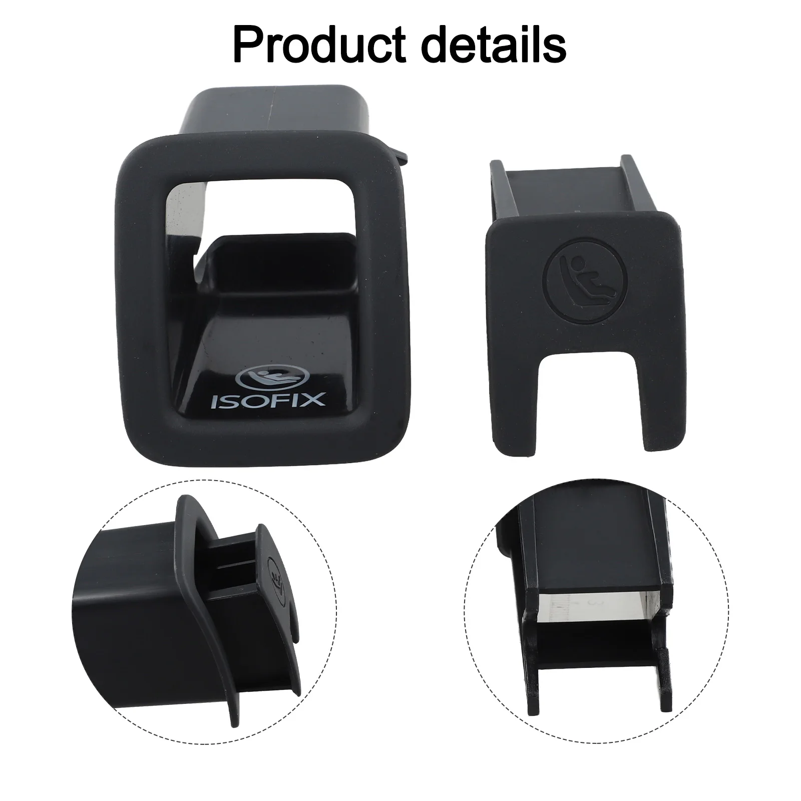 

Child Seat Buckle 3VD887187 3VD881223 For Skoda For Superb Black ABS Child Seat Buckles, Car Buckles And Clips Accessories