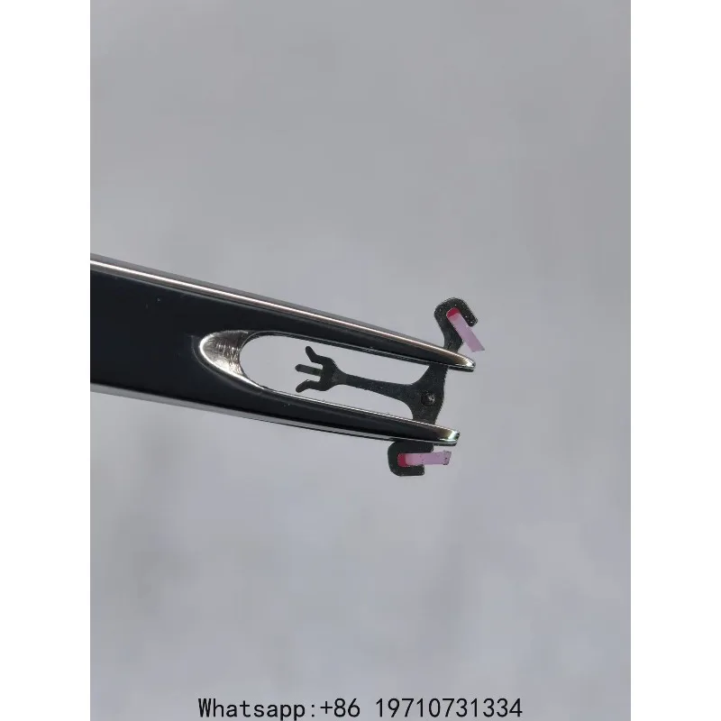 Watch repair pallet fork tweezers handmade imported steel for cleaning maintenance rust removal