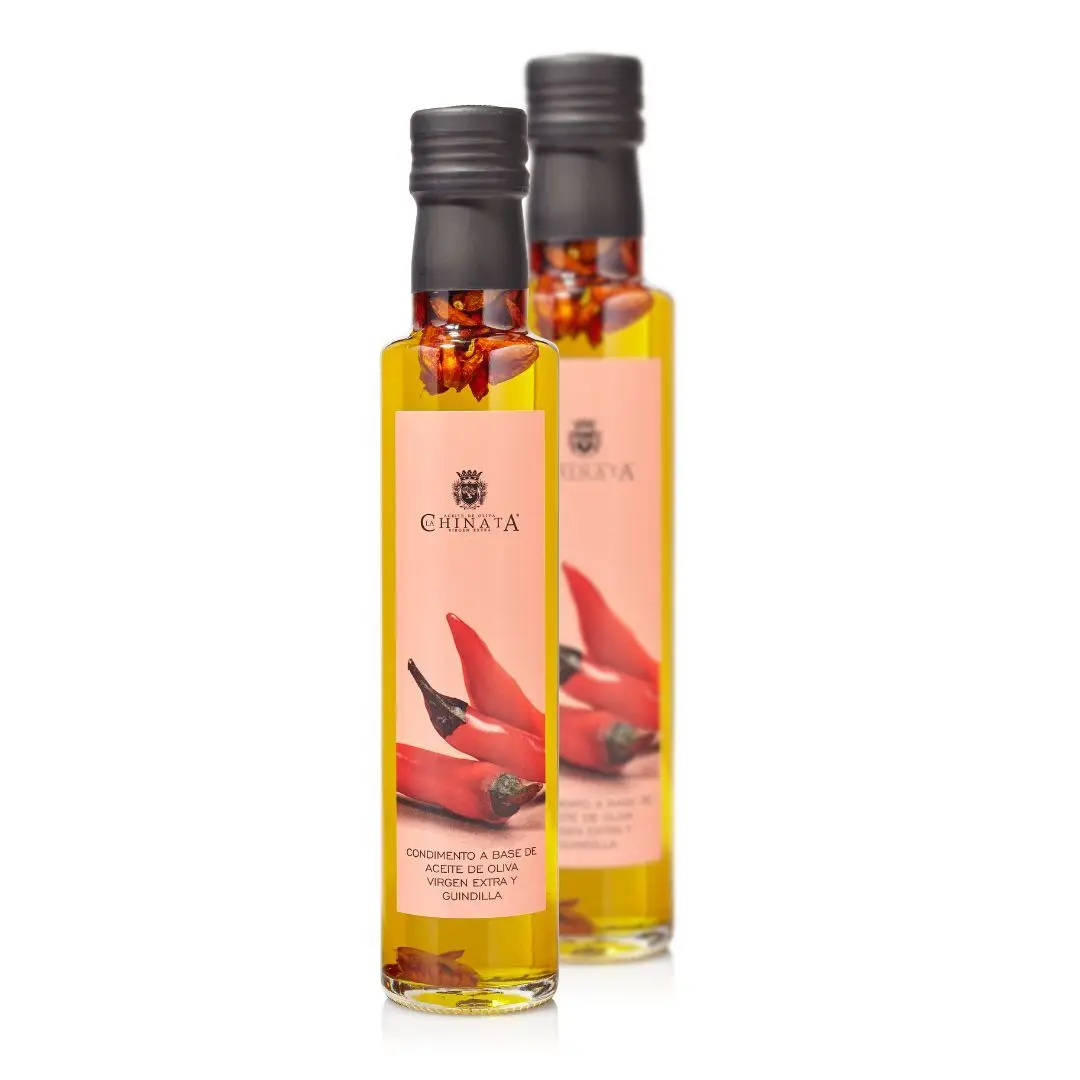 La Chinata Condimento de Guindilla Vidrio 250ml (Pack de 2)