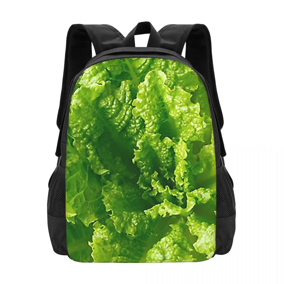 Lettuce Closeup Rucksack, heißer Verkauf, Tagesrucksack, große Kapazität, Kinder-Büchertasche, Schultasche, Umhängetaschen für Männer und Frauen