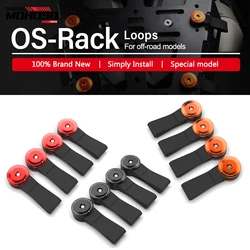Rear luggage Rack Loops Strap Hook OS Rack Loop For 790 890 Adventure 690 Enduro R SMCR For Honda Husqvarna Suzuki Yamaha