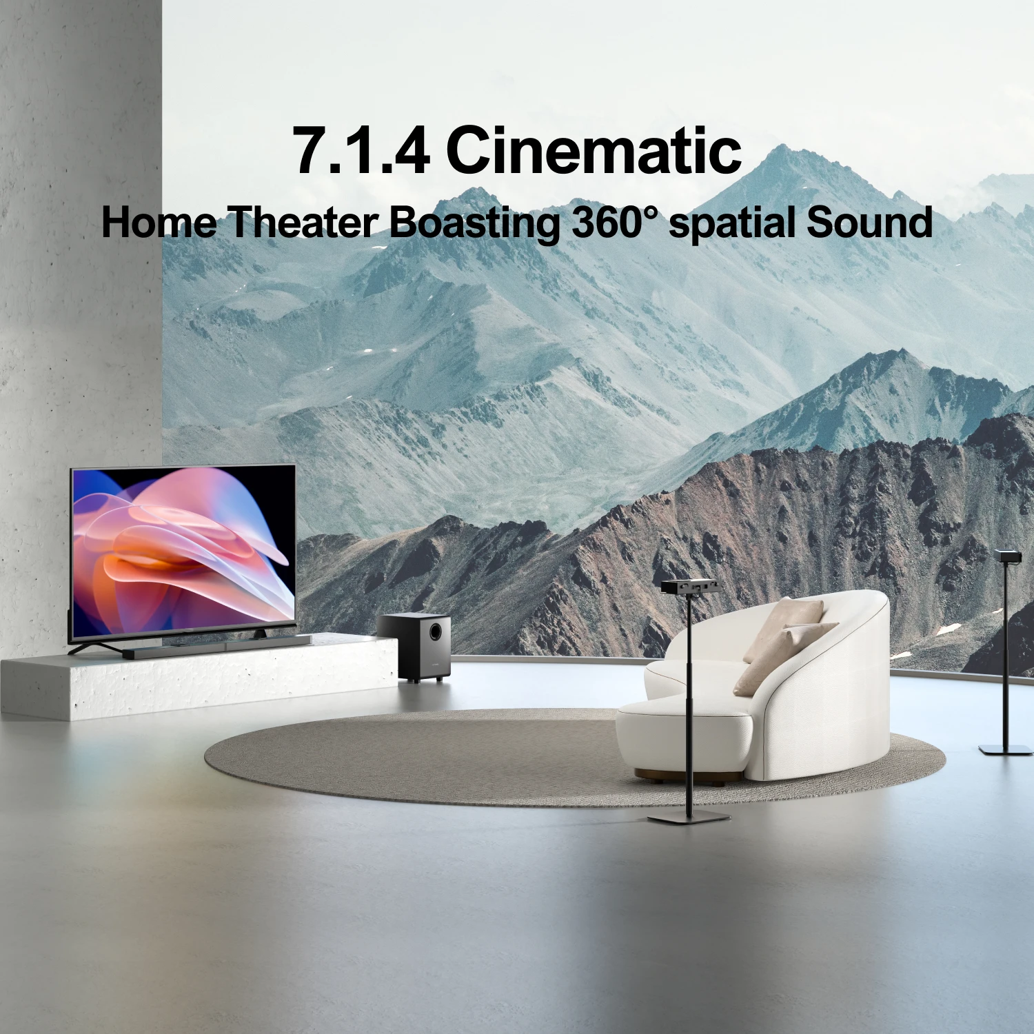 ULTIMEA 7.1.4 Soundbar with Dolby Atmos, 8