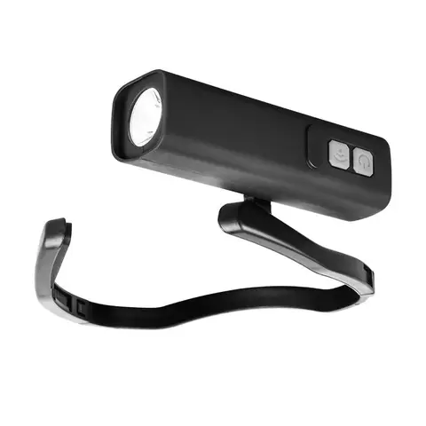 Rechargeable Waterproof LED Headlamp Ear Clip Bright Headlight for Fishing Hiking Running Cycling Outdoor Activities