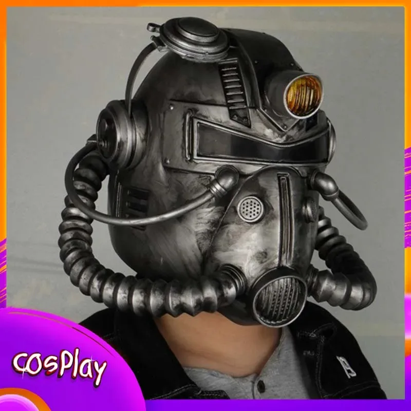 سقوط 76 قوة درع كوس قناع تأثيري حلي يمكن ارتداؤها خوذة هالوين كوميك كون حفلة كرنفال الدعائم الكبار رجل X-Mas هدية