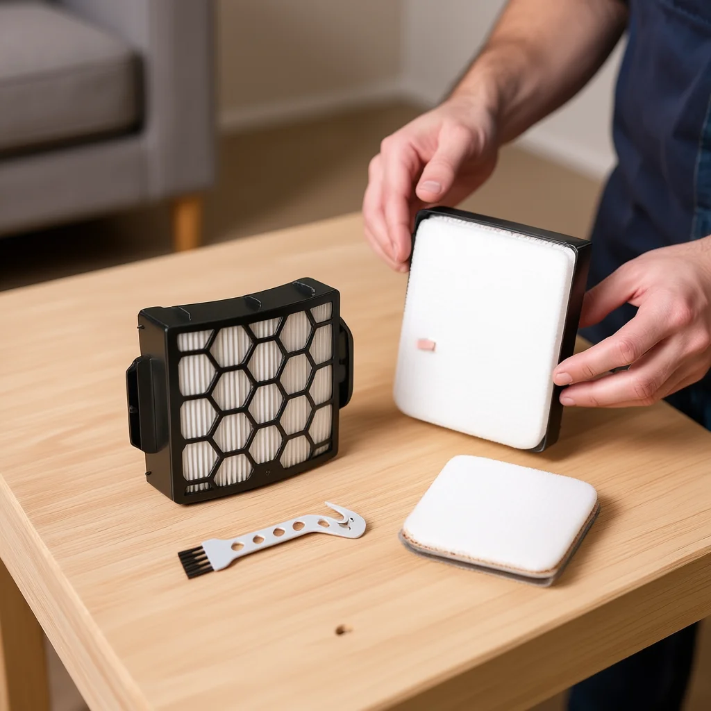 Filter-Set, Ersatz für Shark LA502, LA322, LA301, LA300, LA351, LA360, LA401 Staubsauger, Schaumstofffilter-Set, Zubehör