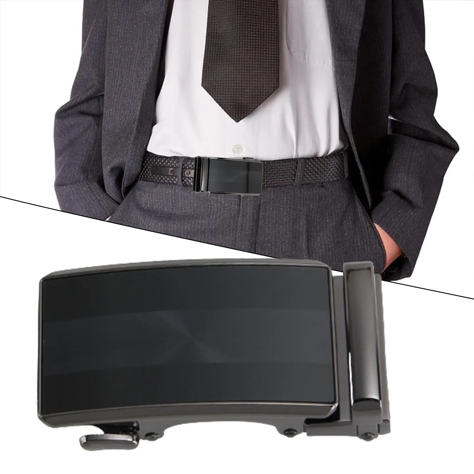 Автоматическая пряжка ремня, мужской костюм, брюки, брюки, классические стильные сменные пряжки для юбилея, свадебных вечеринок, путешествий