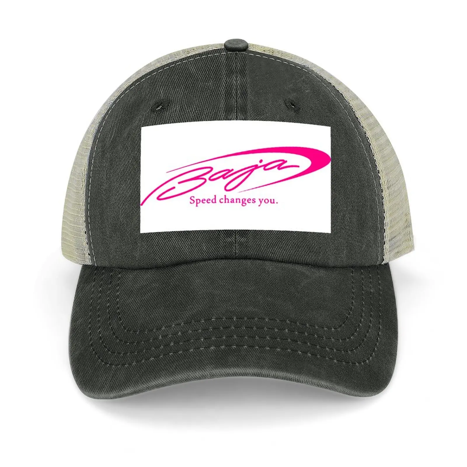 

Classic pink Baja Racing Baseball Cap fishing hat Custom Cap golf hat genuine Fashion Beach For Man Women's