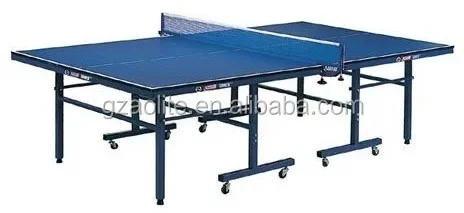 Beweegbare Indoor Tafeltennistafel Opvouwbare Trainingsapparatuur Belangrijkste Materiaal Mdf Voor Buitensporten Ping Pong Pingpong Tafel