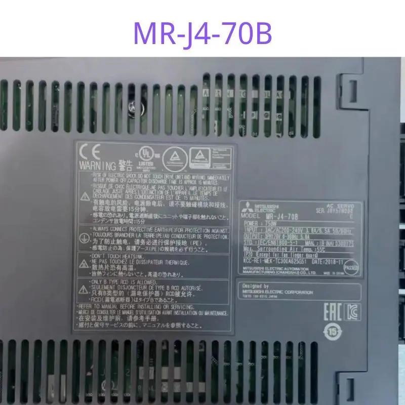 

MR-J4-70B New Original Servo Driver MR J4 70B