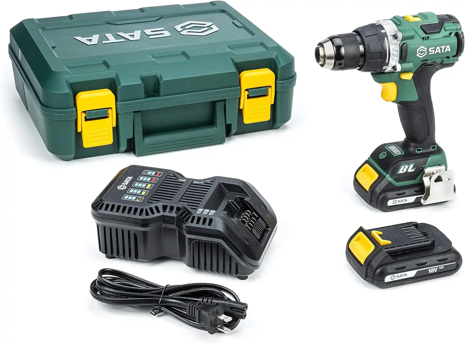 

18-Volt 1/2-Inch Drive Brushless Drill Driver Lithium-Ion Kit, 2 AMP Hour Batteries Included - ST51011U