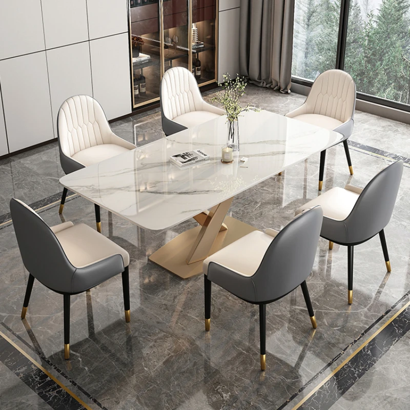 

Slate Design Dining Tables Living Room Luxury Coffe Slate Hotel Dining Tables Kitchen Nordic Mesa Comedor Home Furniture SR50DT