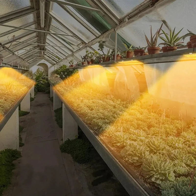 Full Spectrum Plants Grow Light Auto On/Off LED Lamp Sunlight Quantum Grow Lamp