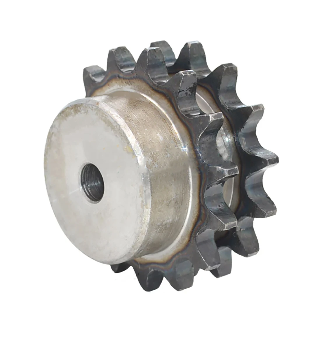 

1Pcs 10-25 Tooth 45# Steel Double Row 08B Chain Drive Sprocket Roller Chain Gear Pitch 12.7mm Industrial Sprocket Wheel