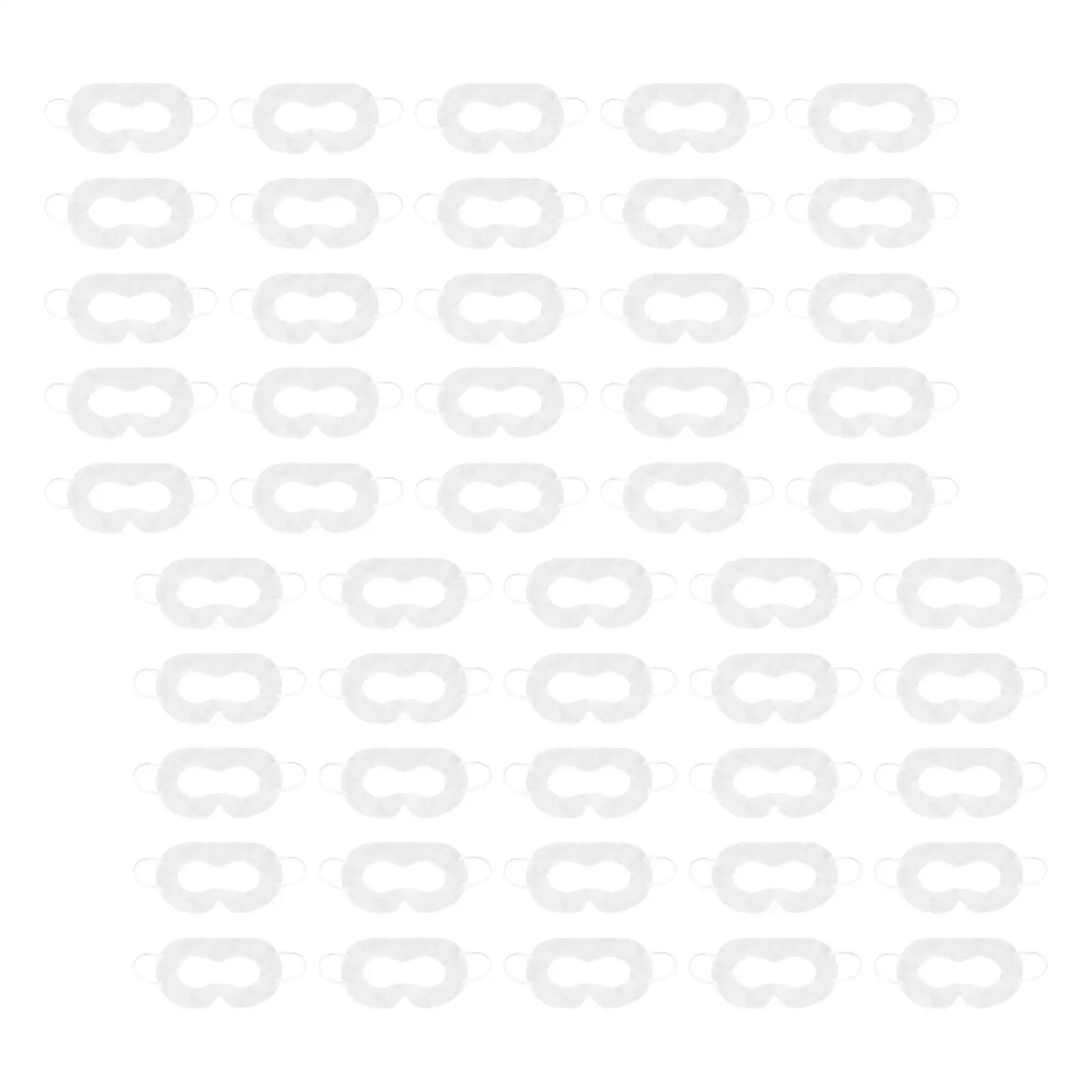 Одноразовая маска виртуальной реальности 50 шт., универсальная пригодная для носки маска для защиты от пота и грязи, дышащая маска виртуальной реальности для глаз, маска для гарнитуры виртуальной реальности