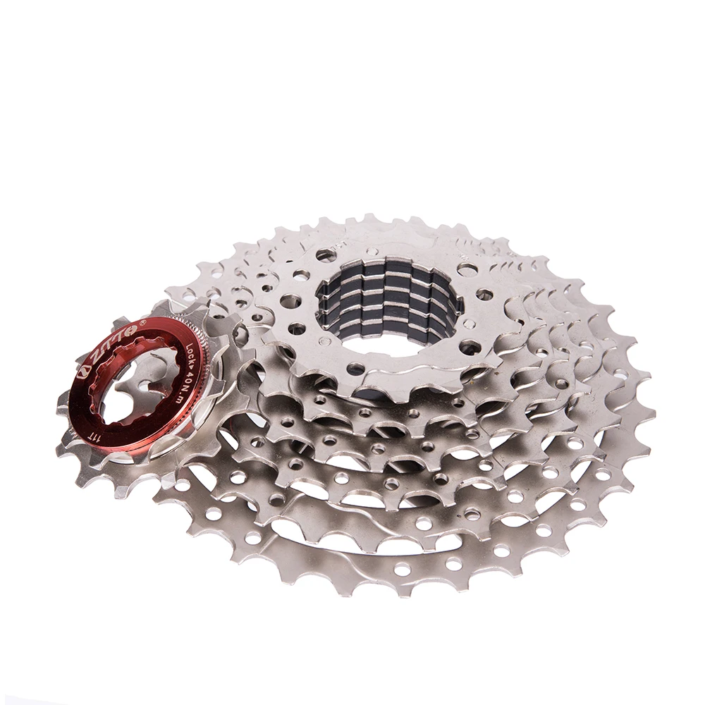 ZTTO 8 Speed MTB Mountain Road Bike Cassette 8S 24S 8Speed 11-25T Bicycle Freewheel 23T 28T 30T 32T 34T 36T Steel Sprocket