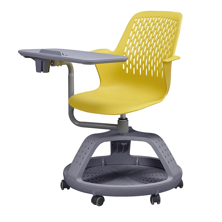 Most Popular Good Quality Classroom Chairs Study Chair With Castors Node Tripod Base