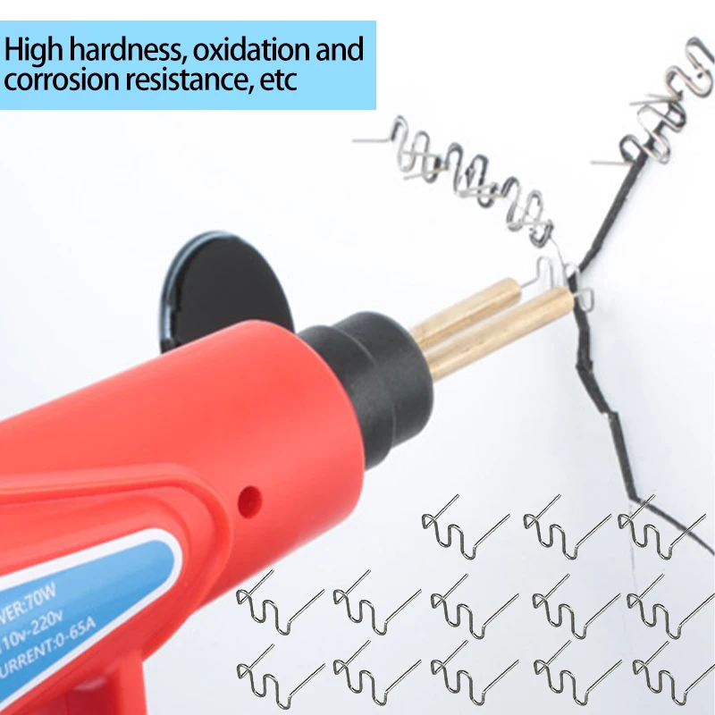 100/500Pcs Welding Nails Plastic Welding Nail Kit For Repairing Car Bumper Nails