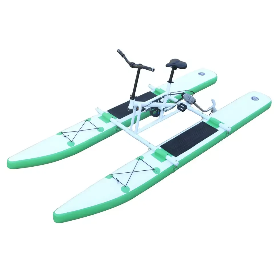 

Outdoor Alloy Water Pedal Boat Bicycle Lake Play Equipment Water Bike