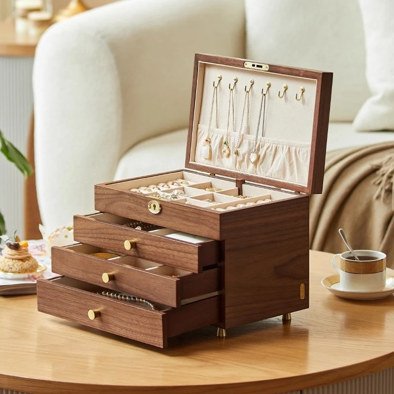 

Wedding gift jewelry box, high-end Valentine's Day